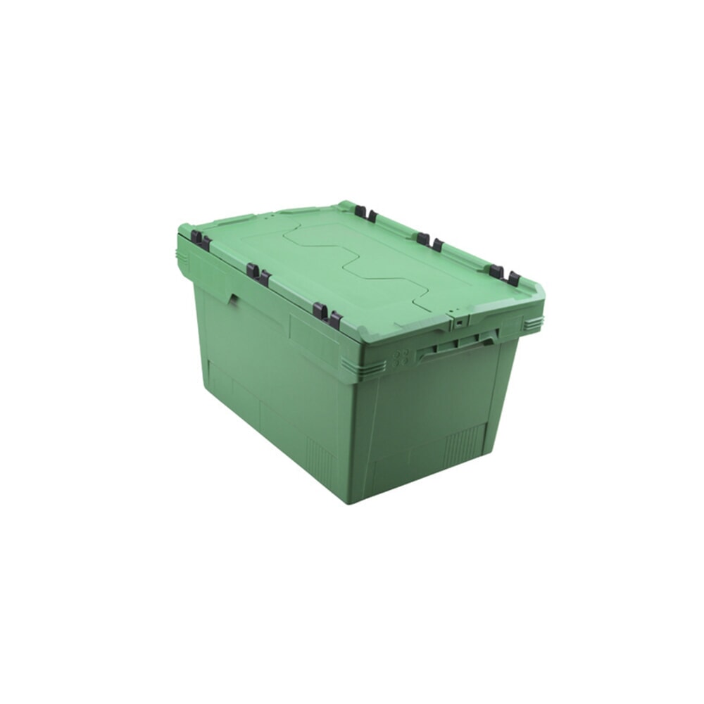 N° de l'image du produit 2 : Allit Eurobox, en polypropylène (PP), haut. x larg. x prof. 349 x 600 x 400 mm, 58 litres, vert