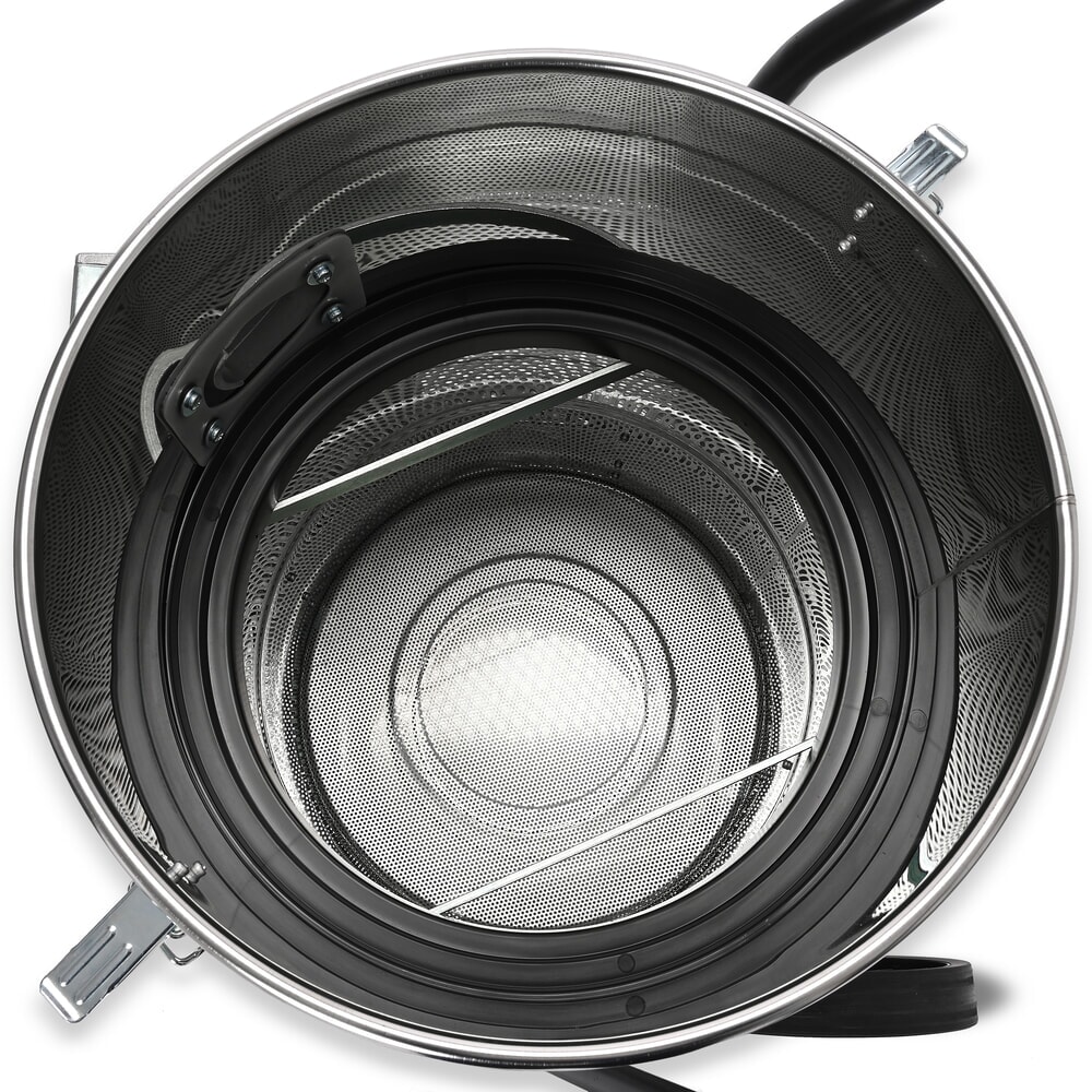 N° de l'image du produit 8 : Steinbock® aspirateur d’huile et de copeaux VS 3/78 OIL, puissance max. 3 500 W, capacité 78 l, acier inoxydable