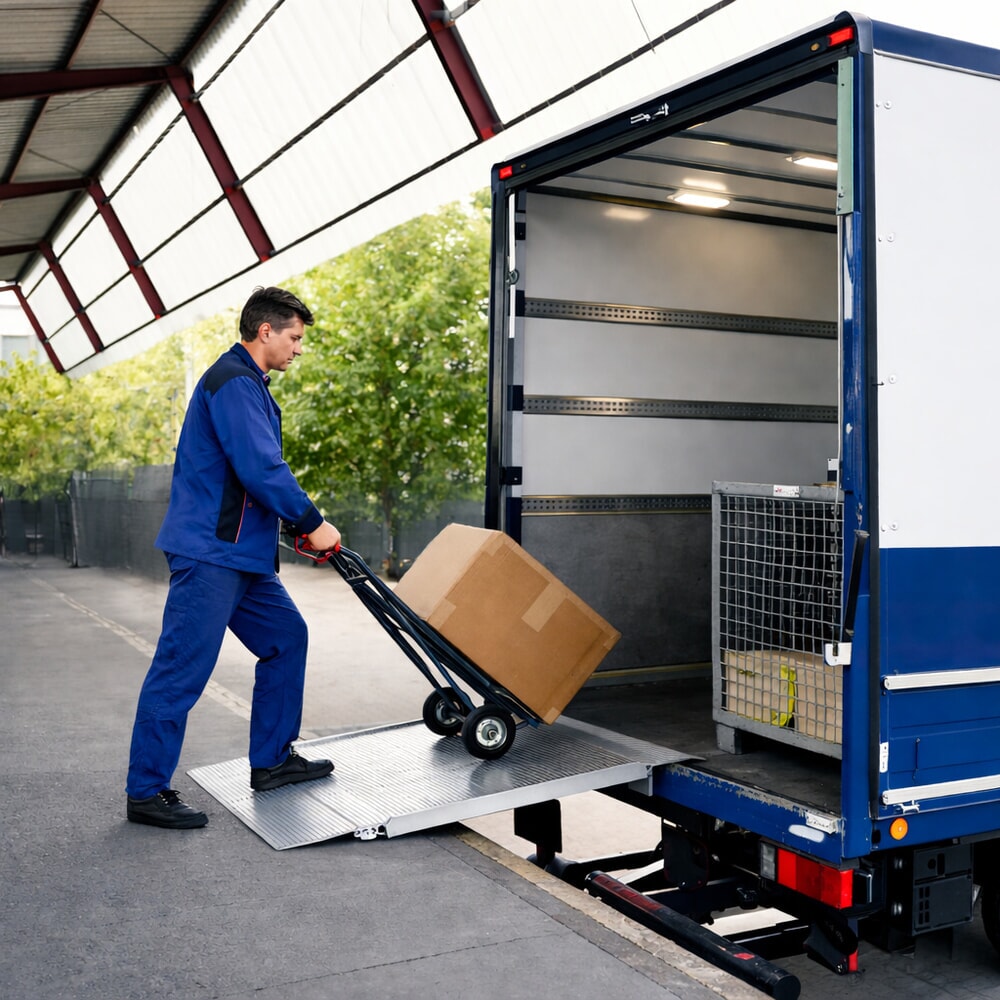 N° de l'image du produit 6 : Pont de chargement lourd, capacité de charge 3 500 kg, l x L 1 250 x 1 485 mm