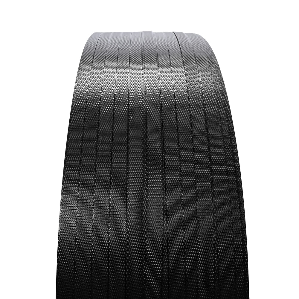 N° de l'image du produit 3 : HEMMDAL feuillard de cerclage en PP, gaufré, noyau Ø 406 mm, haute résistance à la traction, 12,7 mm x 1 500 m par roues, épaisseur 0,85 mm