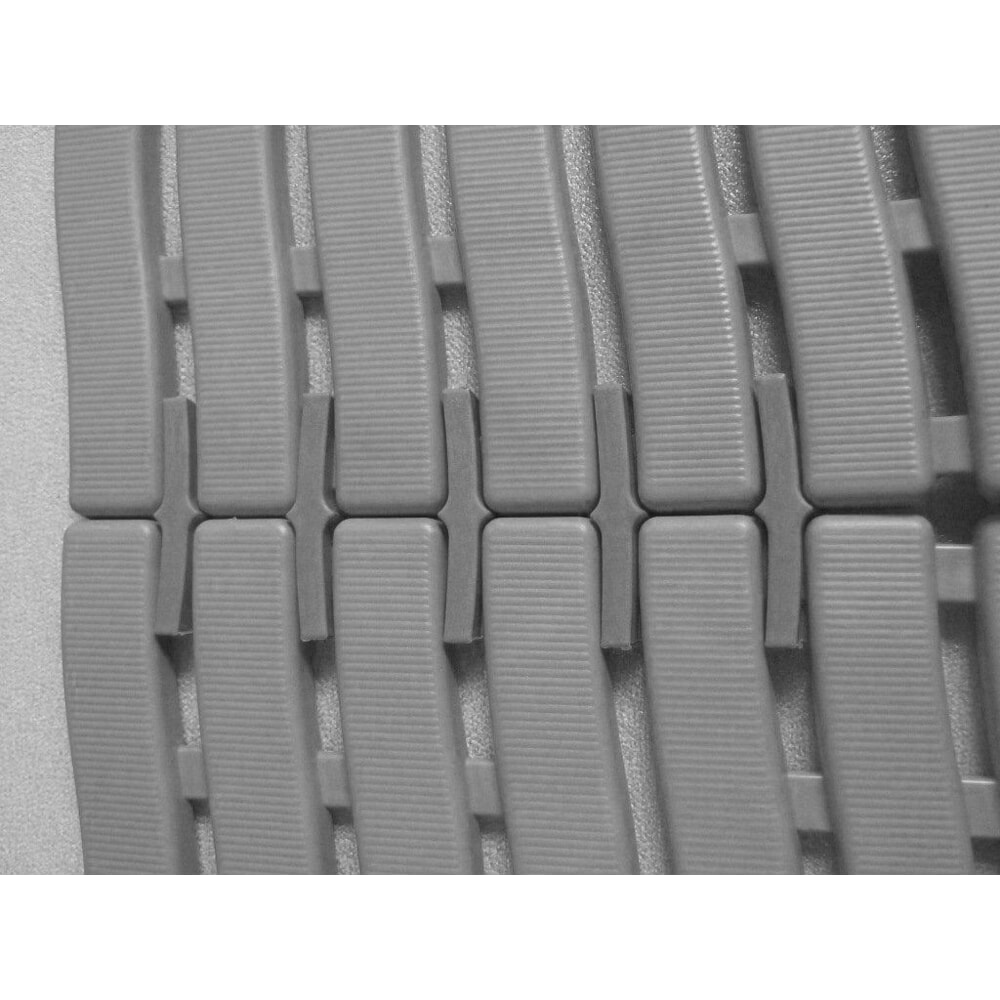 Produktabbildung Nr. 3: Miltex Gittermatte Yoga Spa Basic, PE, Einzelmatte, BxL 600 x 900 mm, grau