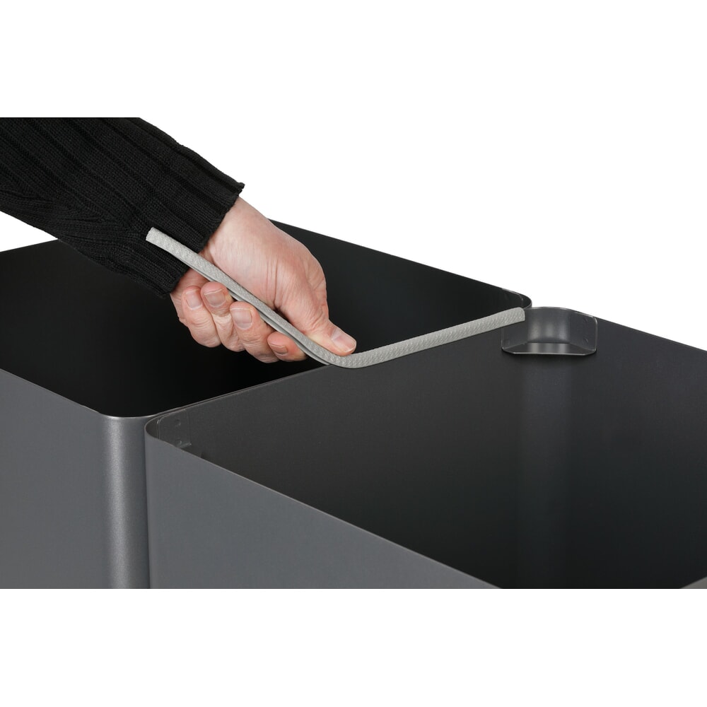 N° de l'image du produit 5 : VAR® Wertstoffsammler WSG Quadro 118, mit 4 Farbecken zum Selbstkleben