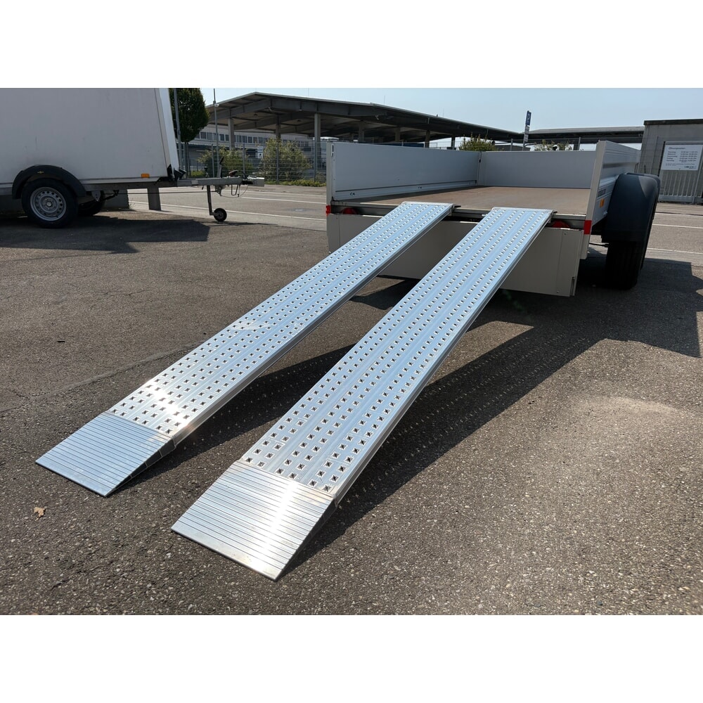 N° de l'image du produit 6 : Rail de chargement en aluminium, antidérapants, capacité de charge 435 kg/pce, l x L 200 x 1 500 mm