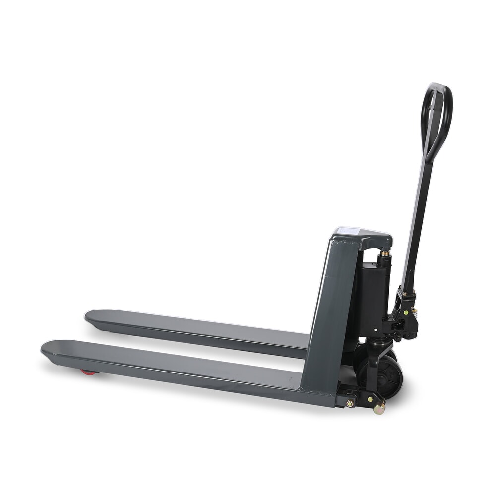 N° de l'image du produit 5 : Transpalette à ciseaux HEMMDAL PTM 1.0 Scissor, capacité de charge 1 000 kg, longueur des fourches 1 150 mm, polyuréthane, galets simples
