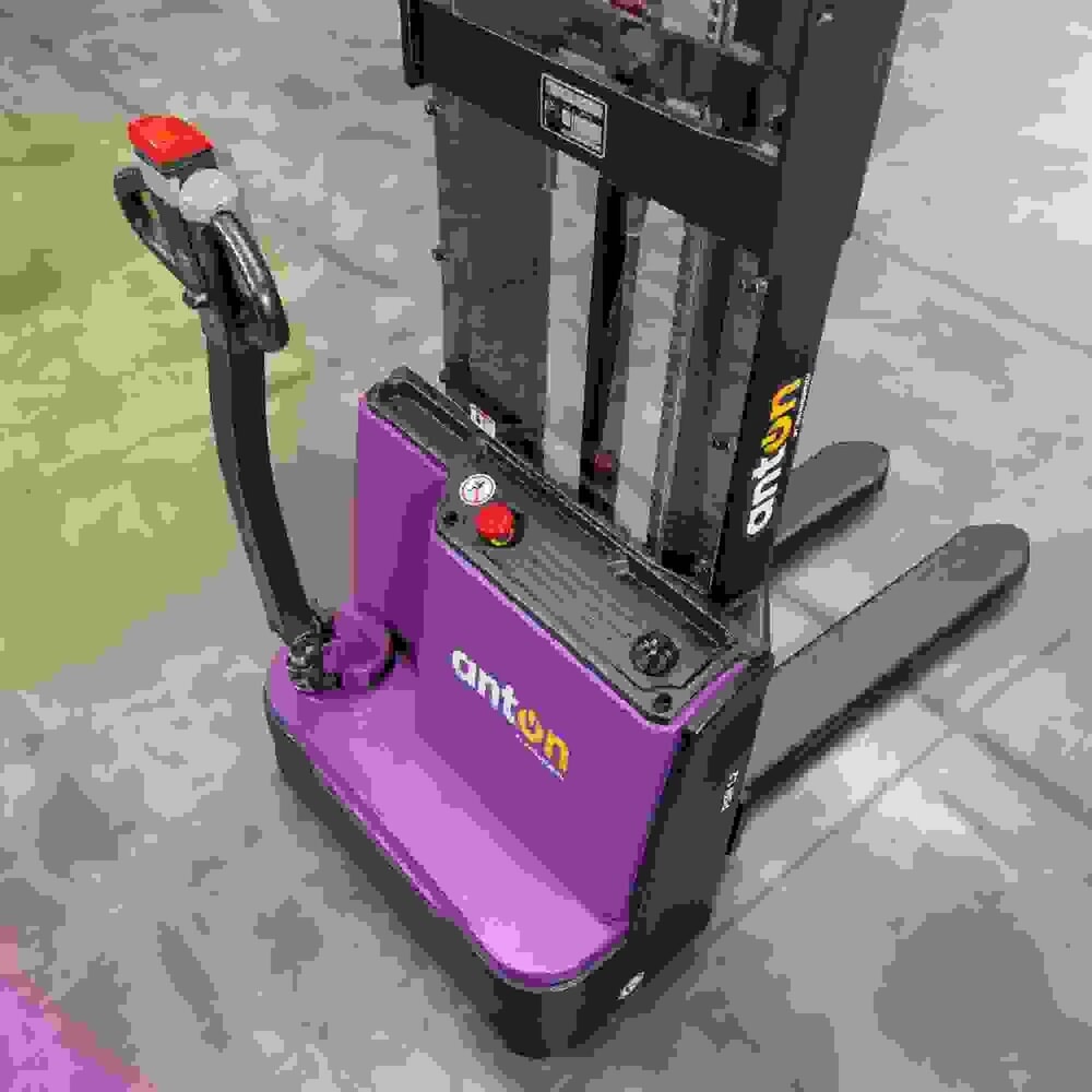 Produktabbildung Nr. 2: AntOn by Jungheinrich Elektro-Hochhubwagen PSM 1.2, mit Zweifach-Teleskop-Hubgerüst, Tragfähigkeit 1200 kg, Hubhöhe 2522 mm