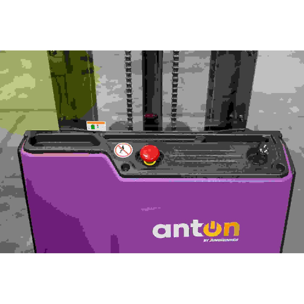 Produktabbildung Nr. 8: AntOn by Jungheinrich Elektro-Hochhubwagen PSM 1.2, mit Zweifach-Teleskop-Hubgerüst, Tragfähigkeit 1200 kg, Hubhöhe 2522 mm