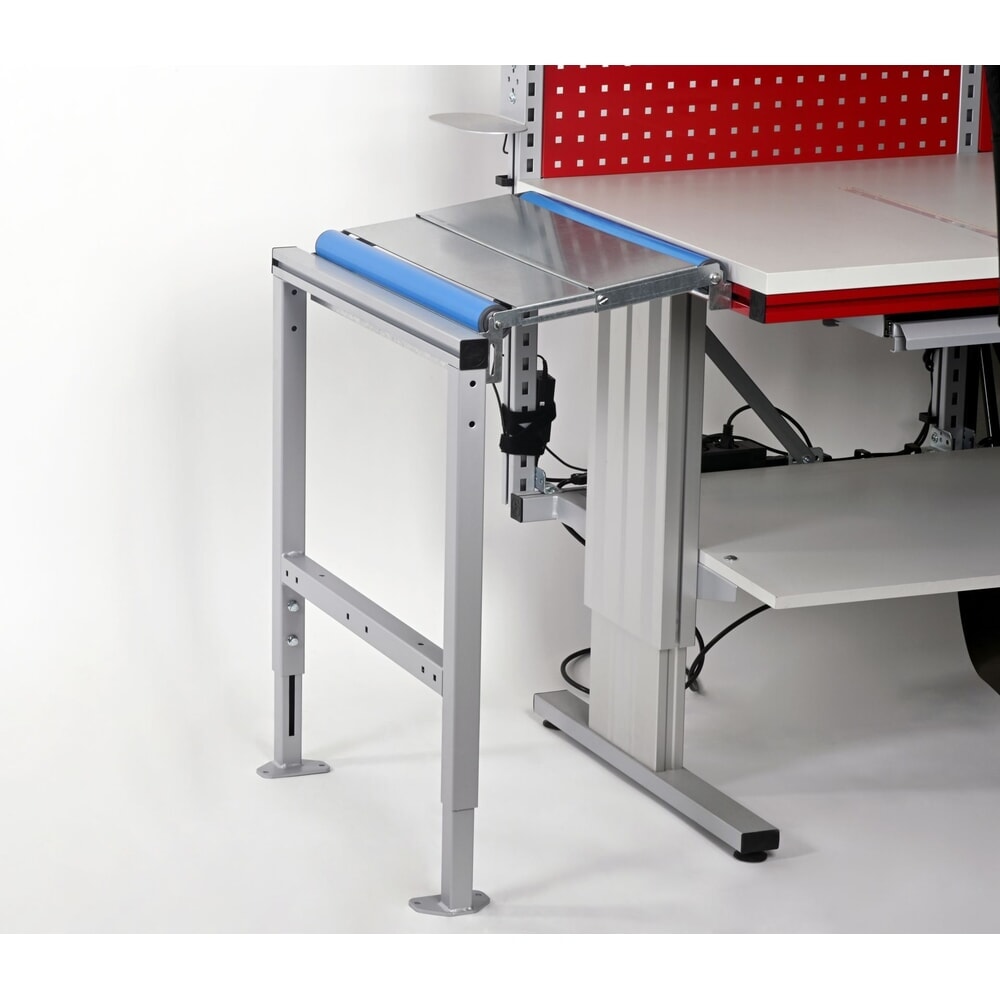 Produktabbildung: Fussgestell zur Montage der Übergangsbrücke für Rocholz Packtisch SYSTEM FLEX