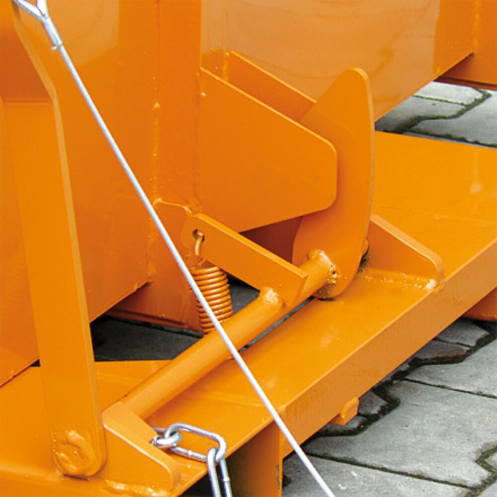 N° de l'image du produit 3 : Eichinger® Plate-forme de collecte de bois long avec rampes latérales, 500 kg gris anthracite