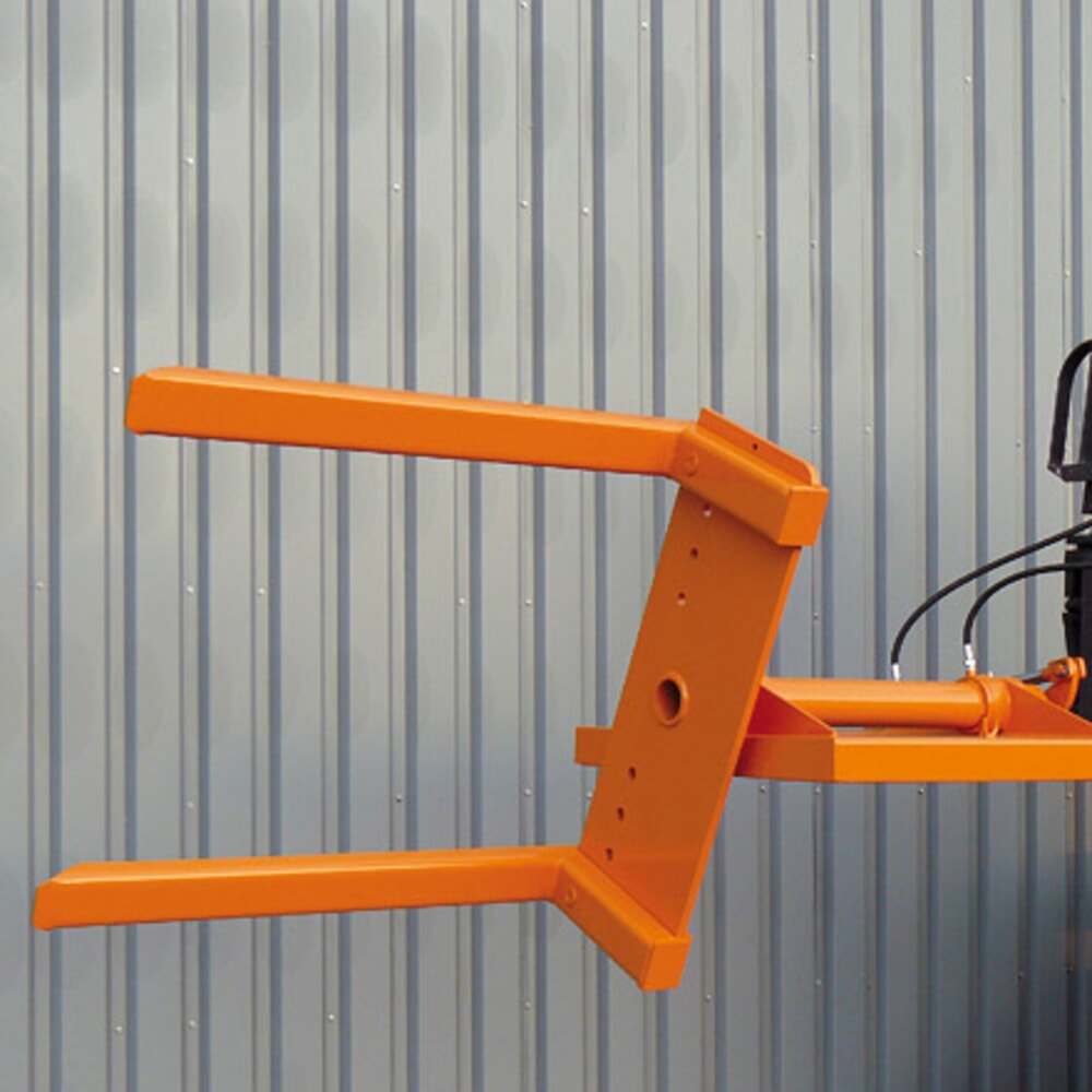 Produktabbildung Nr. 4: Eichinger® Behälterkipper hydraulisch für Behälter mit Staplerschuhen, 1500 kg,  reinorange