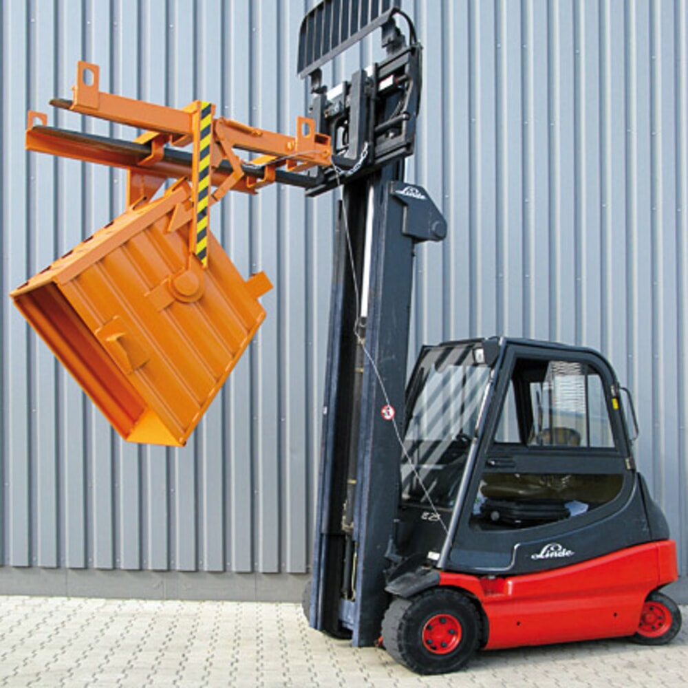 N° de l'image du produit 4 : Eichinger® Benne empilable, 1 500 kg, 700 litres, galvanisée à chaud
