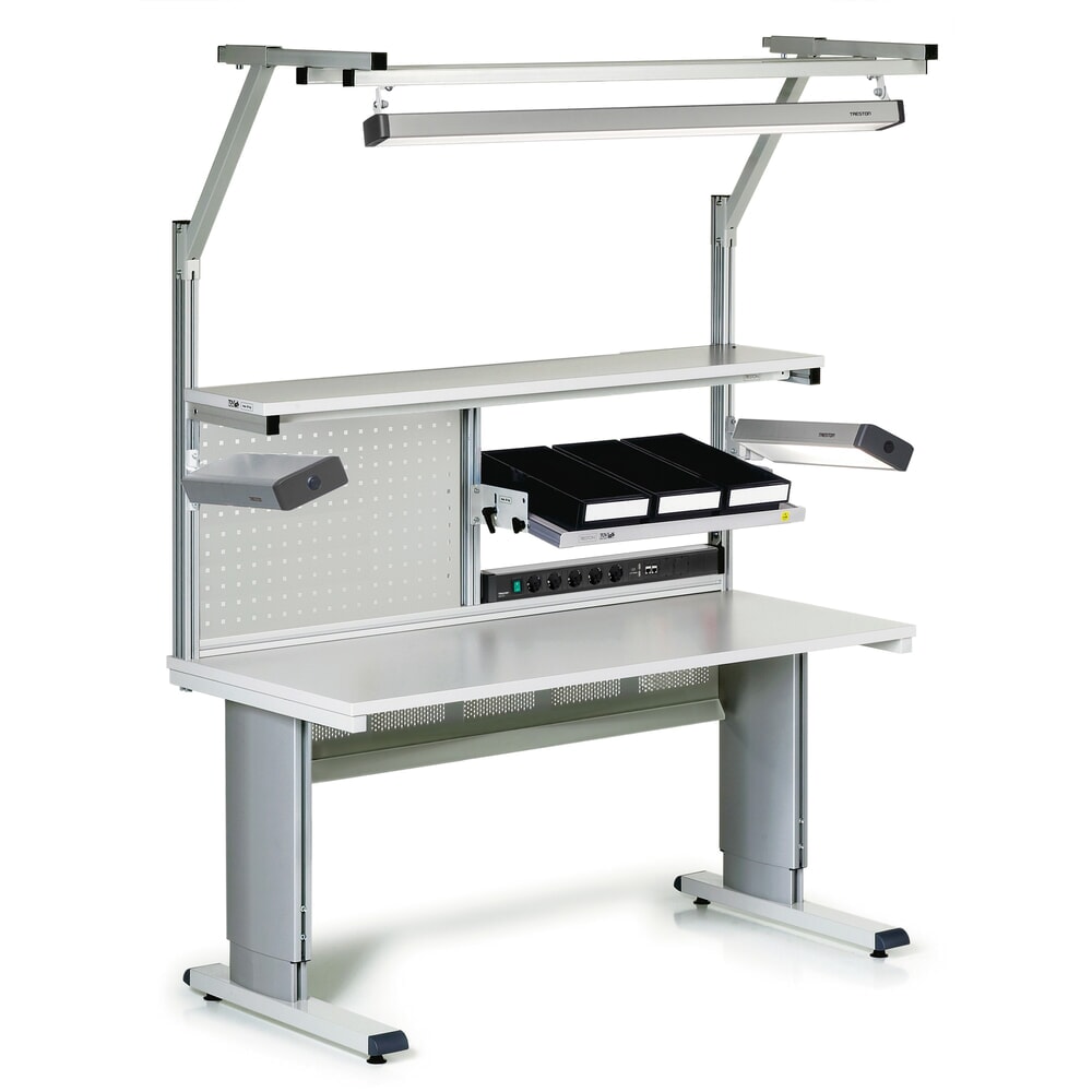 N° de l'image du produit 3 : Kit de cadres pour table de travail TRESTON de type WB, largeur d’environ 1 500 mm