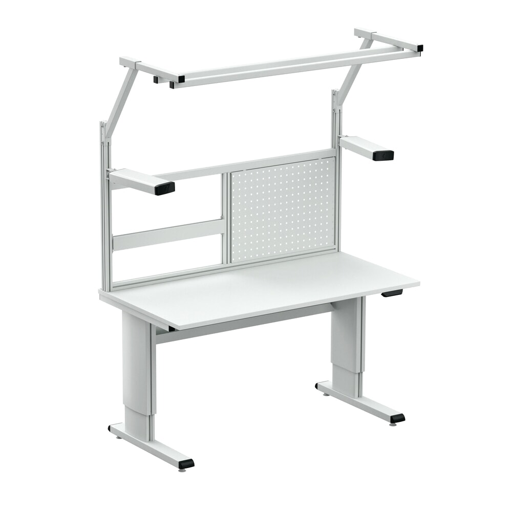 N° de l'image du produit 4 : Baguette d'accrochage pour table de travail TRESTON WB, longueur 685 mm