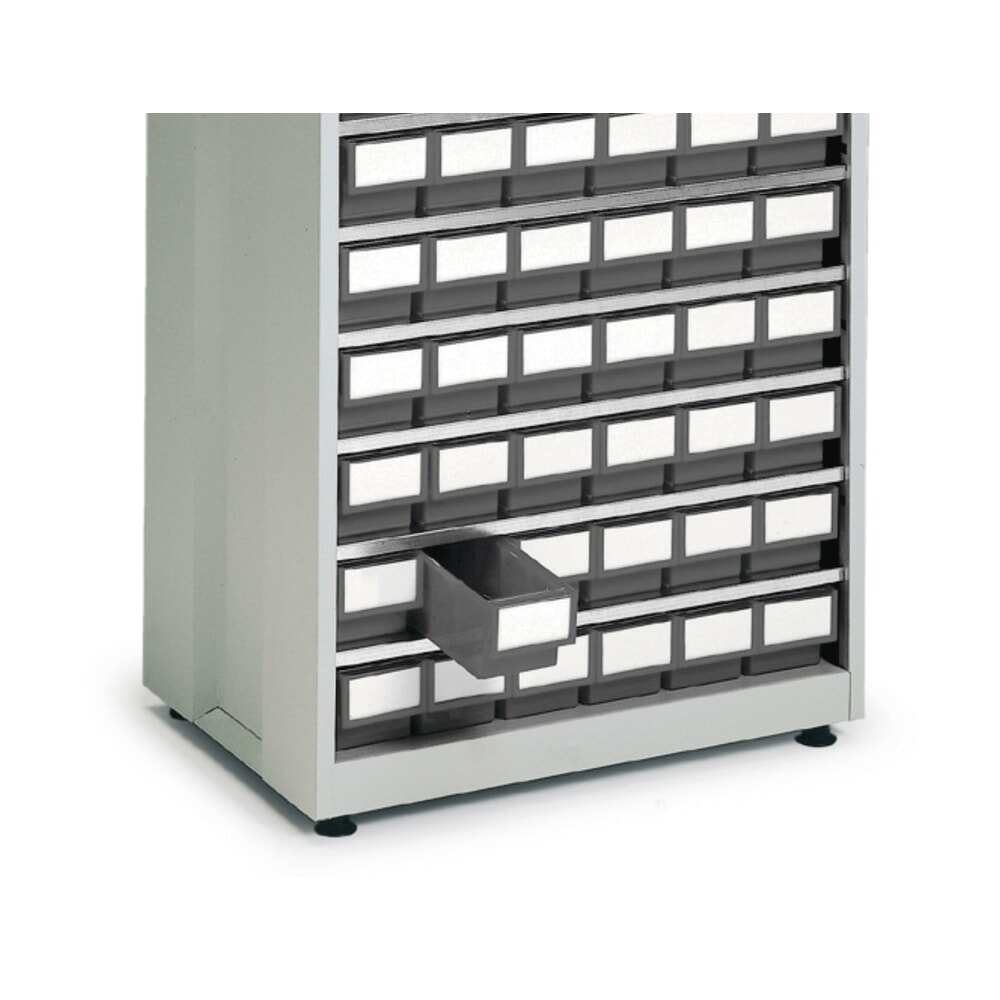 N° de l'image du produit 4 : Système de rangement à tiroirs, 48 tiroirs, gris
