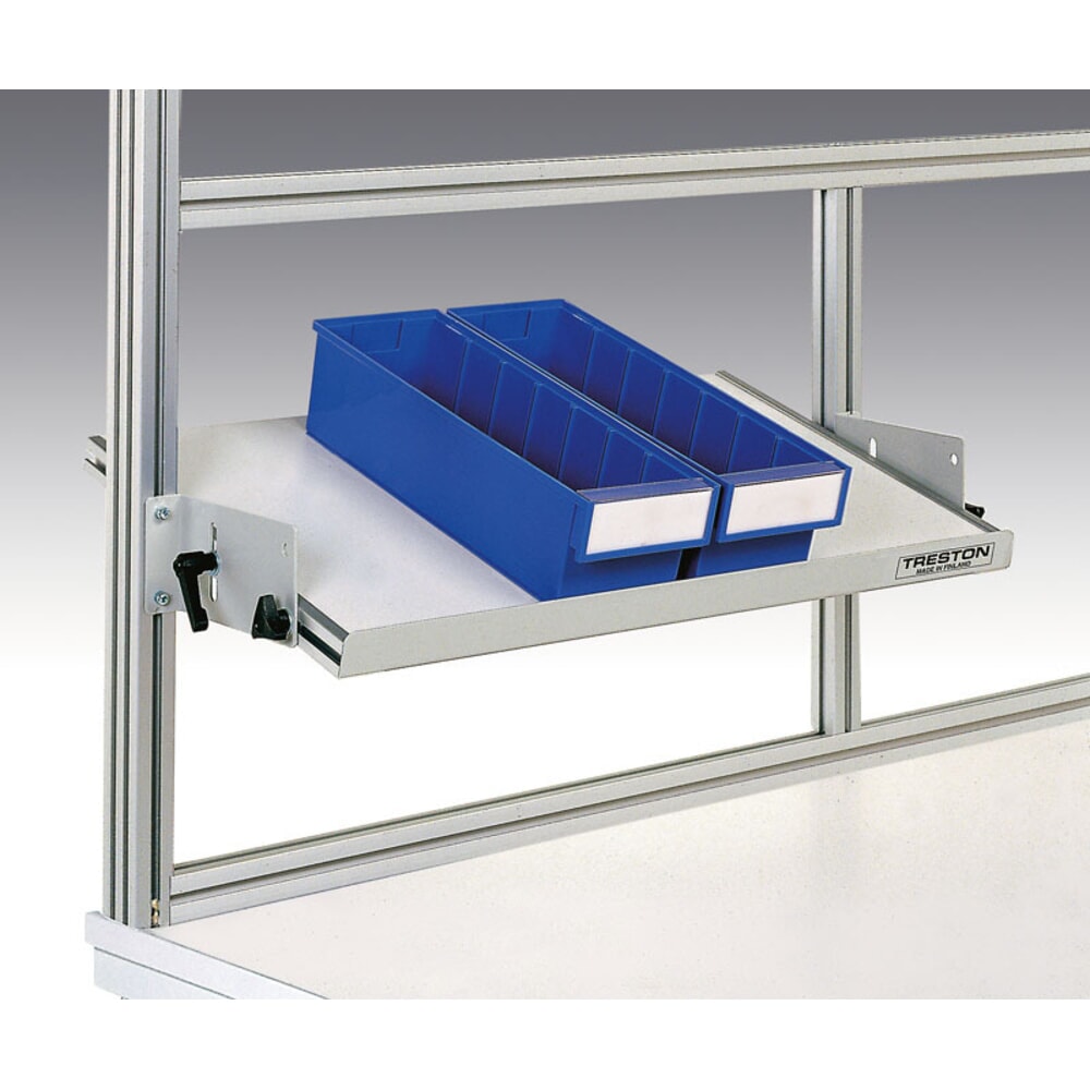 N° de l'image du produit 5 : Étagère pour table de travail TRESTON de type WB, largeur 1 500 et 1 800 mm