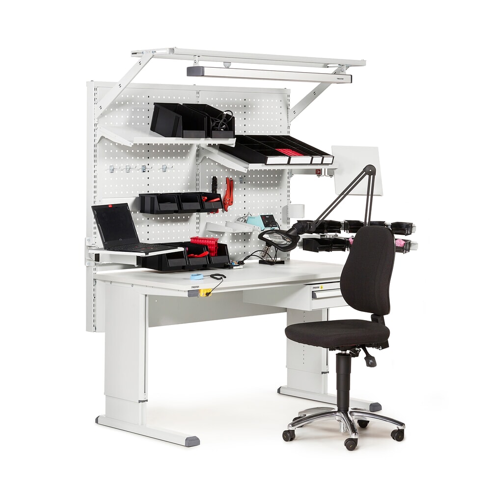 Produktabbildung Nr. 4: TRESTON Arbeitsstuhl Ergo 30, ESD, schwarz
