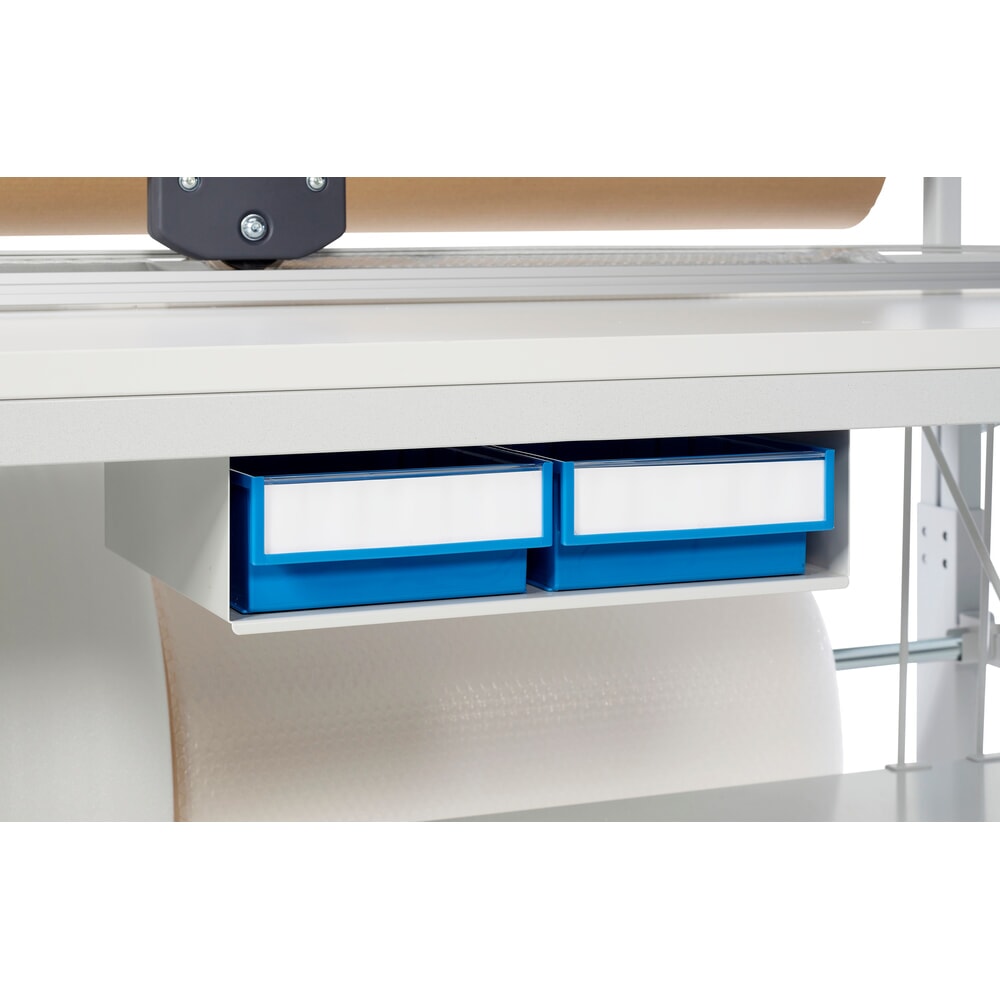 Produktabbildung Nr. 3: TRESTON Werkzeughalterbox PPH mit 2 Schubladen, blau