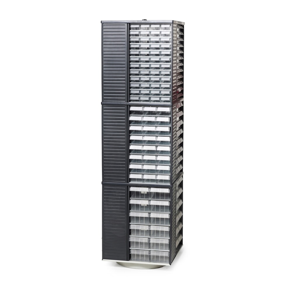 Produktabbildung Nr. 5: TRESTON Drehständer für Kleinteilemagazine Premium, Tragkraft 400 kg, BxHxT 500 x 1730 x 500 mm
