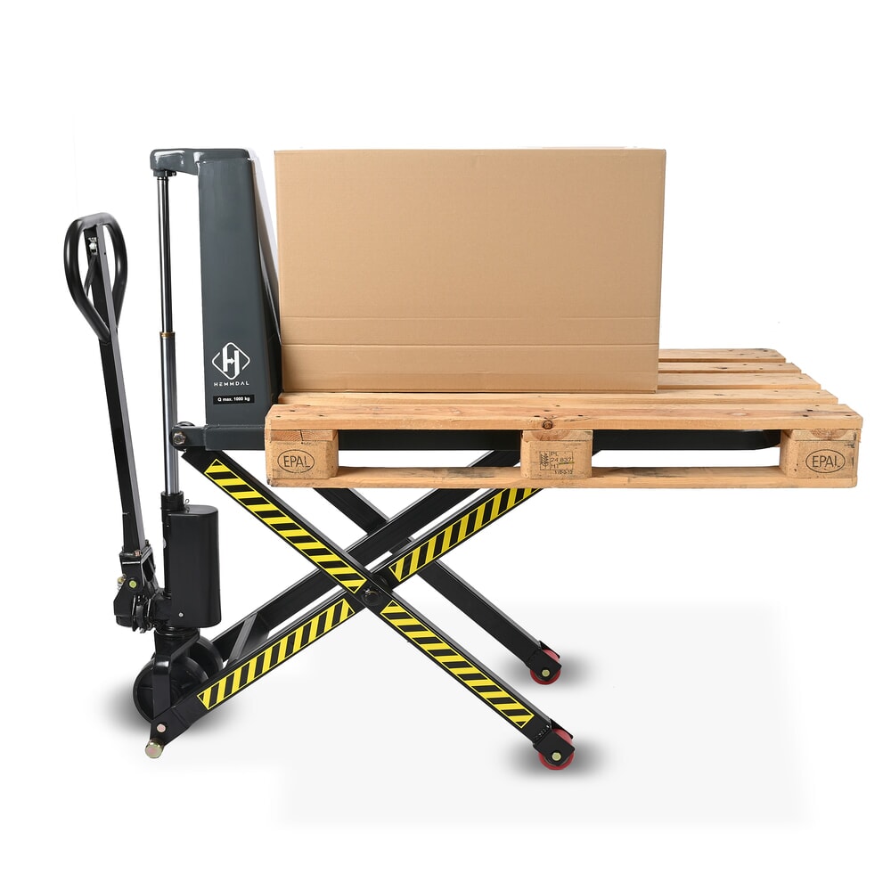 Produktabbildung Nr. 11: Scherenhubwagen HEMMDAL PTM 1.0 Scissor, Tragfähigkeit 1.000 kg, Gabellänge 1.150 mm, Polyurethan, Einfachrolle