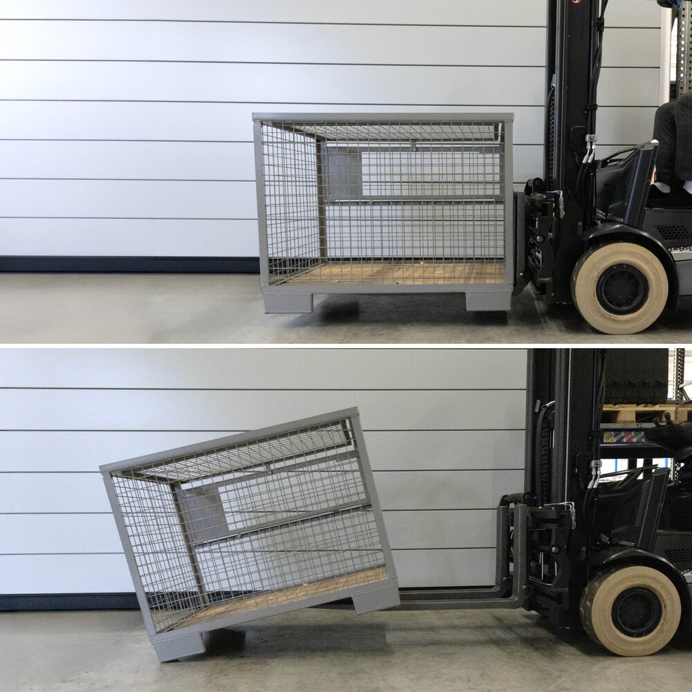Produktabbildung Nr. 3: VETTER® Gabelzinken-Antirutsch-Auflage GEKKO, magnetisch, LxB 1550 mm x 95 mm