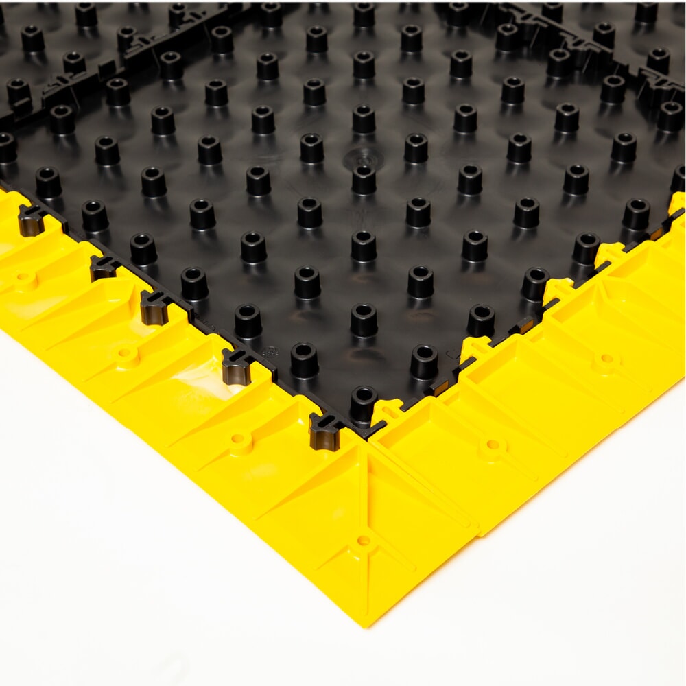 N° de l'image du produit 2 : REBOURNE® Anti-Ermüdungsmatte H4, Antirutsch, gelochte Oberfläche, modulare Kachel, BxL 460 mm x 460 mm