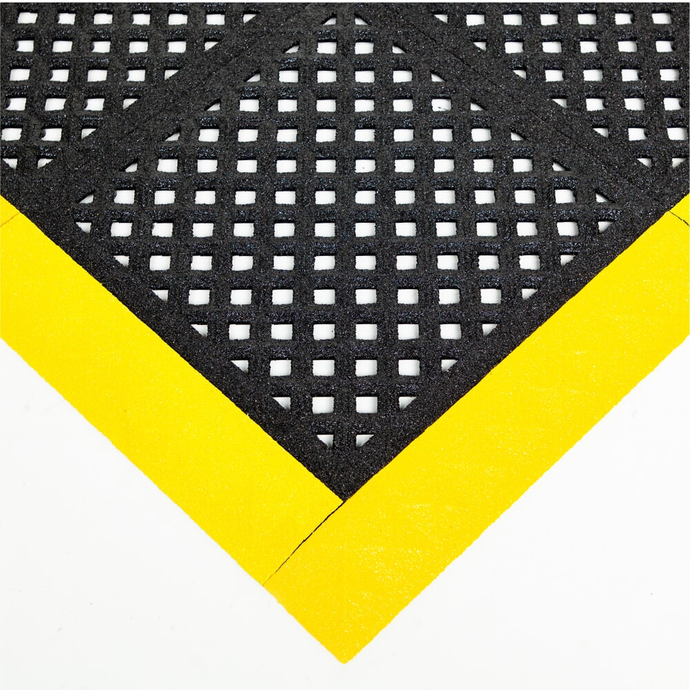N° de l'image du produit 3 : REBOURNE® Anti-Ermüdungsmatte H4, Antirutsch, gelochte Oberfläche, modulare Kachel, BxL 460 mm x 460 mm