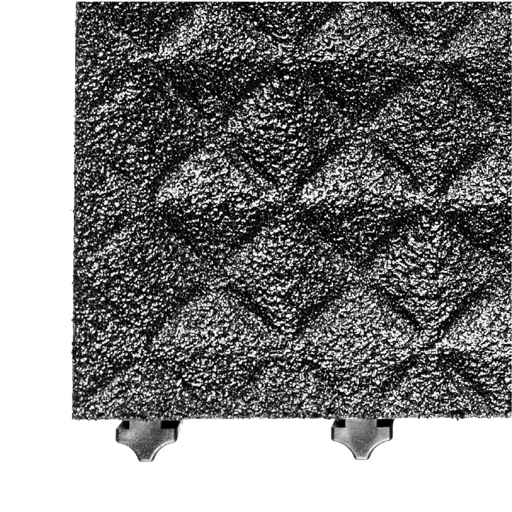 N° de l'image du produit 6 : REBOURNE® Anti-Ermüdungsmatte H3, Antirutsch, Arbeitsplatz-Set mit 4 Randleisten, BxL 1120 mm x 1120 mm