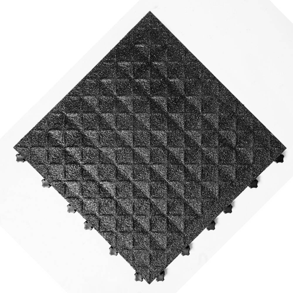 N° de l'image du produit 7 : REBOURNE® Anti-Ermüdungsmatte H3, Antirutsch, Arbeitsplatz-Set mit 4 Randleisten, BxL 1120 mm x 1120 mm