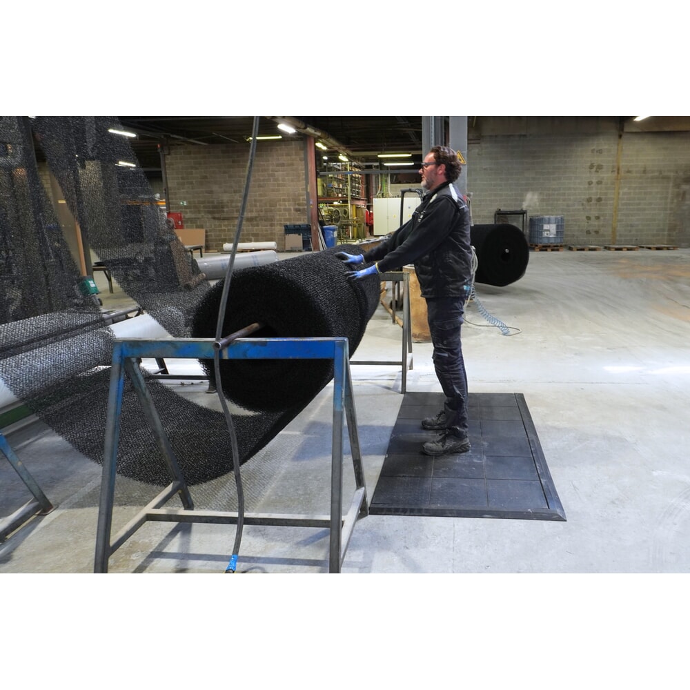 N° de l'image du produit 4 : REBOURNE® Anti-Ermüdungsmatte M1, ESD-Ausführung, modulare Kachel, BxL 910 mm x 910 mm