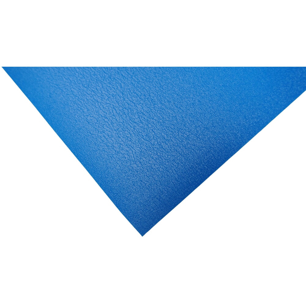 Produktabbildung: REBOURNE® Industriematte W3, ESD-Tischauflage, blau, BxL 600 mm x 1800 mm