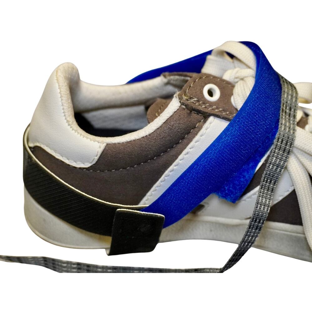 Produktabbildung: Erdungskabel mit Schuhschlaufe für REBOURNE® Bodenmatten, ESD-Ausführung