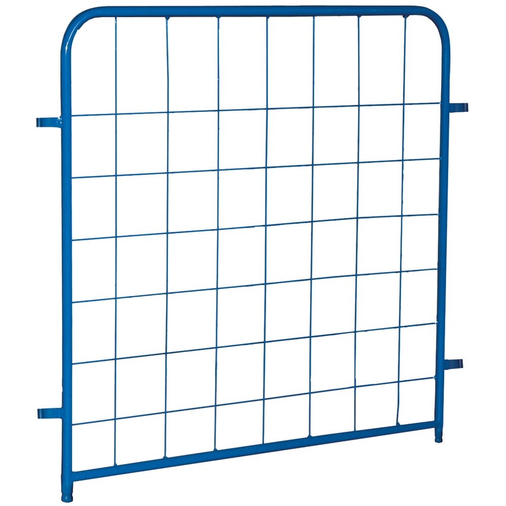 N° de l'image du produit 1 : Längswand für VARIOfit® Paket- oder Etagenwagen, HxB 925 mm x 820 mm, enzianblau, starr