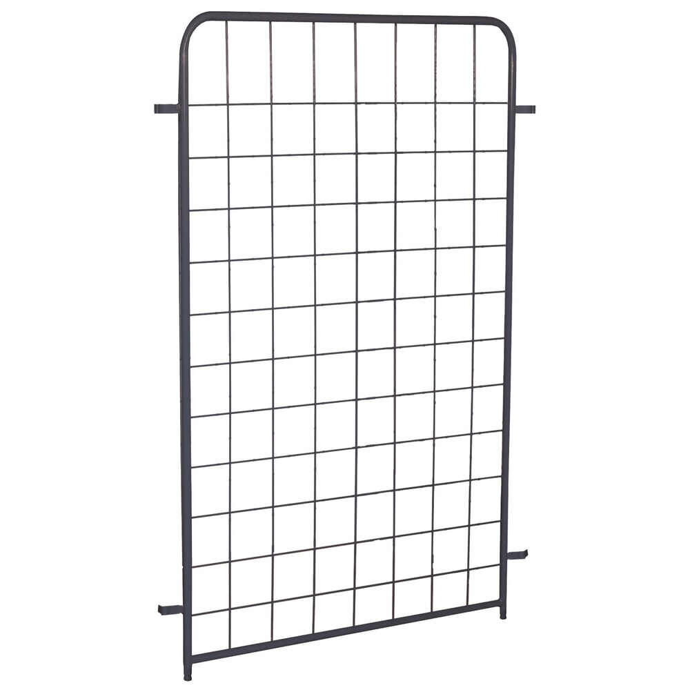 Illustration du produit: Längswand für VARIOfit® Paket- oder Etagenwagen, HxB 1525 mm x 820 mm, anthrazitgrau, starr