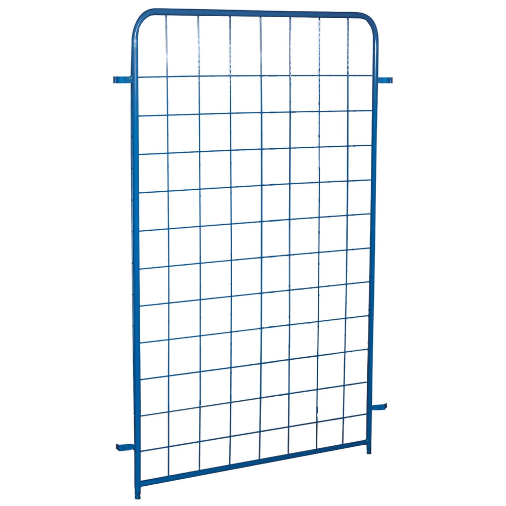 Illustration du produit: Längswand für VARIOfit® Paket- oder Etagenwagen, HxB 1525 mm x 820 mm, enzianblau, starr