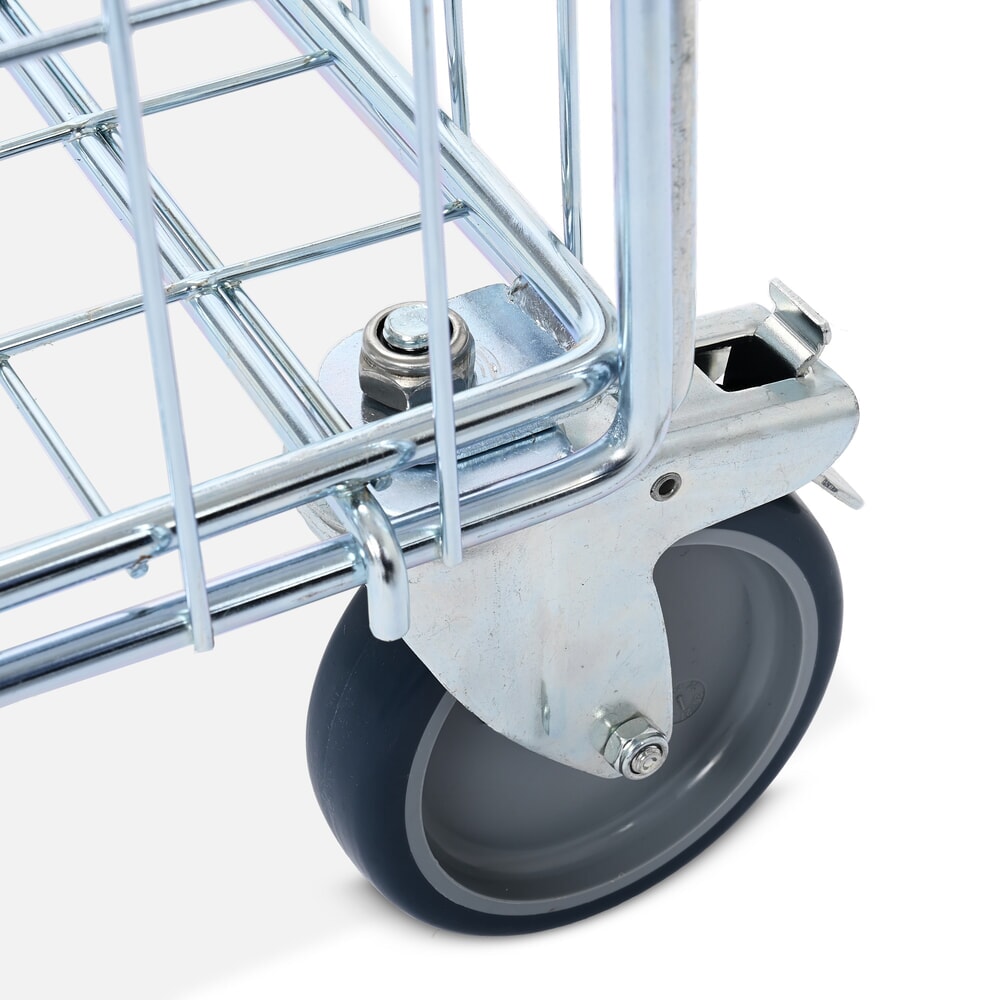 Produktabbildung Nr. 2: HEMMDAL Rollbehälter mit 4 Lenkrollen, HxBxT 735 x 630 x 830 mm, TK 60 kg