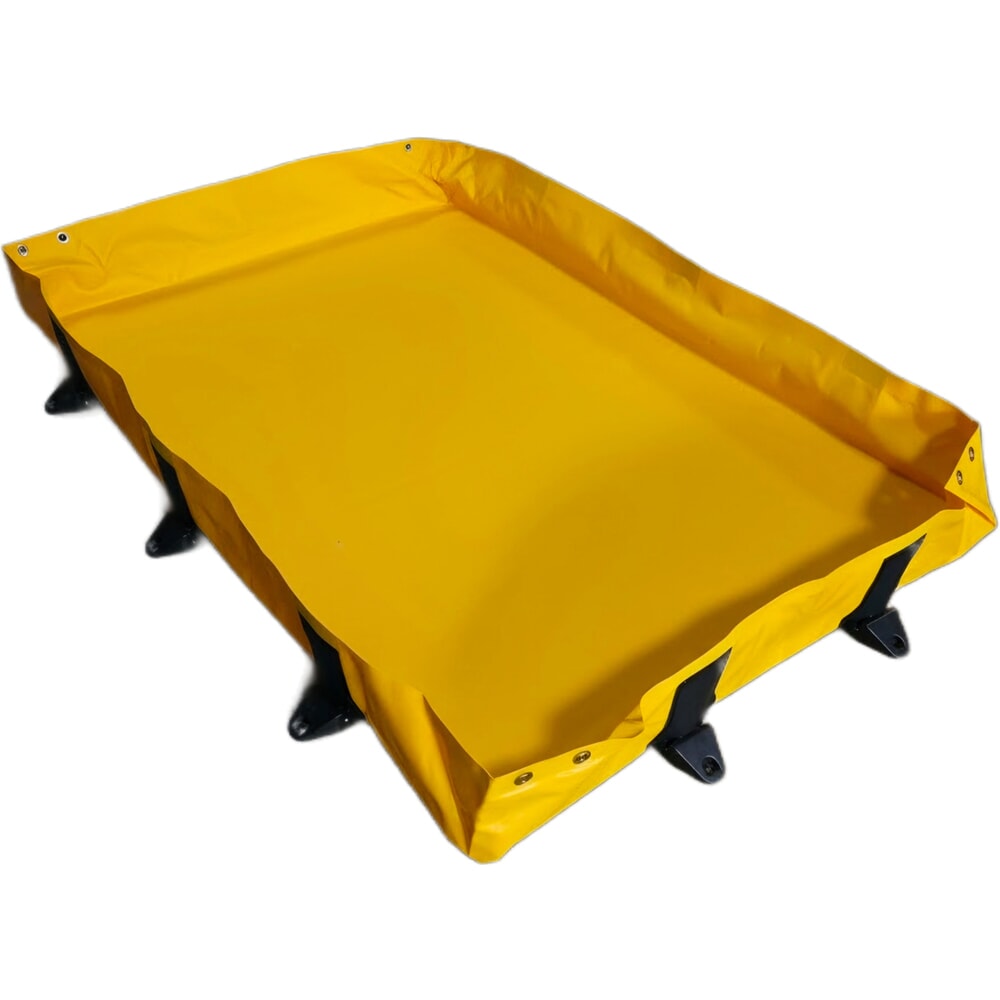 N° de l'image du produit 5 : Bac de rétention Light pliable Steinbock® en PVC, H x l x P 203 x 1 200 x 1 800 mm, Contenance 451 l