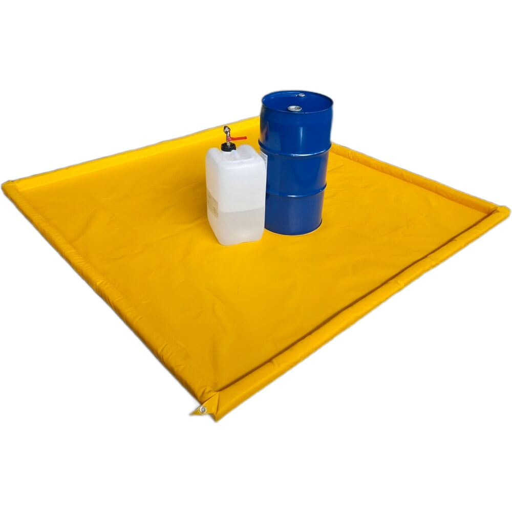 Illustration du produit: Bac de rétention Light pliable Steinbock® en PVC, H x l x P 50 x 1 950 x 1 950 mm, Contenance 167 l