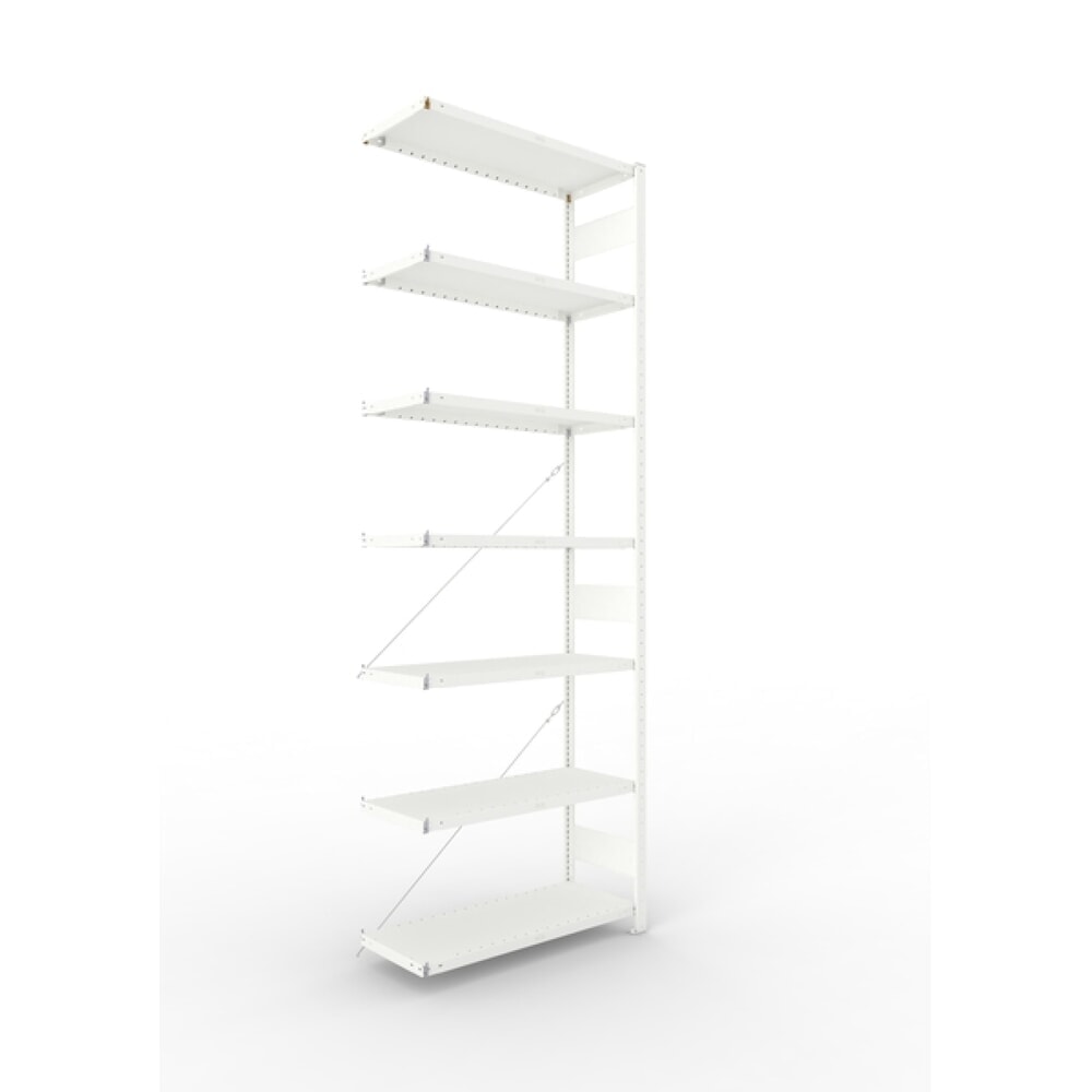 Produktabbildung Nr. 3: META Fachbodenregal, AF, FL 230 kg, lichtgrau, HxBxT 2.000 x 1.000 x 300 mm