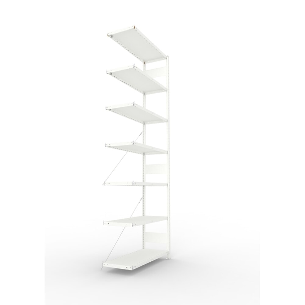 Produktabbildung Nr. 4: META Fachbodenregal, AF, FL 230 kg, lichtgrau, HxBxT 2.000 x 1.000 x 300 mm