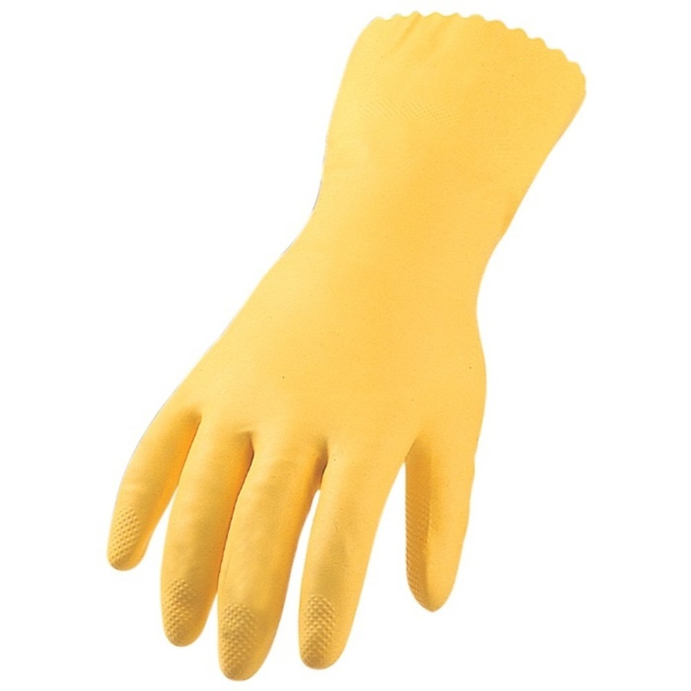 Illustration du produit: ASATEX Chemiehandschuh Gr.9 gelb EN 388,EN 374