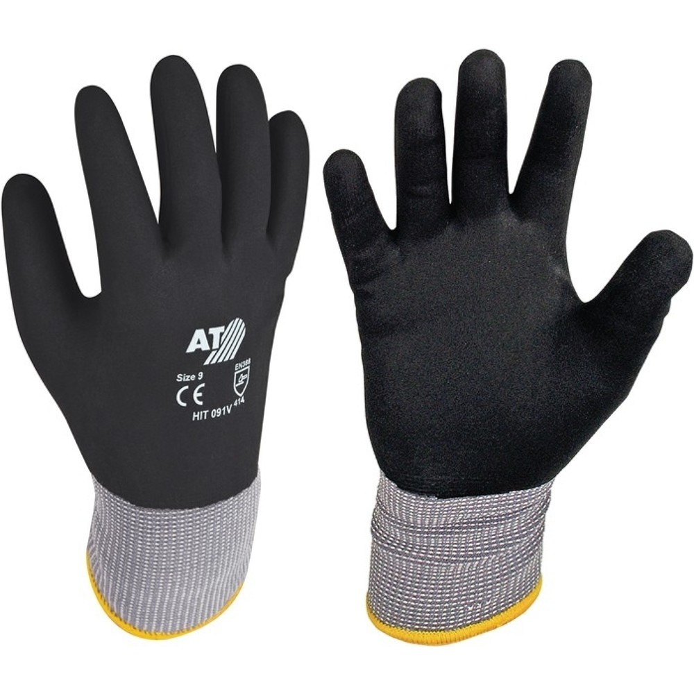 Illustration du produit: ASATEX Handschuhe Hit Flex V Gr.9 schwarz 3