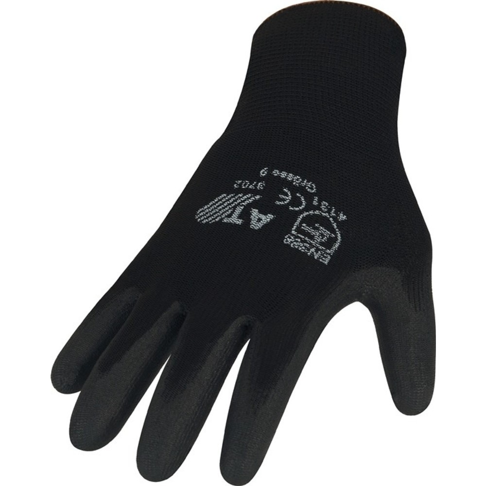 Illustration du produit: ASATEX Handschuhe Gr.9 schwarz EN 388 PSA II