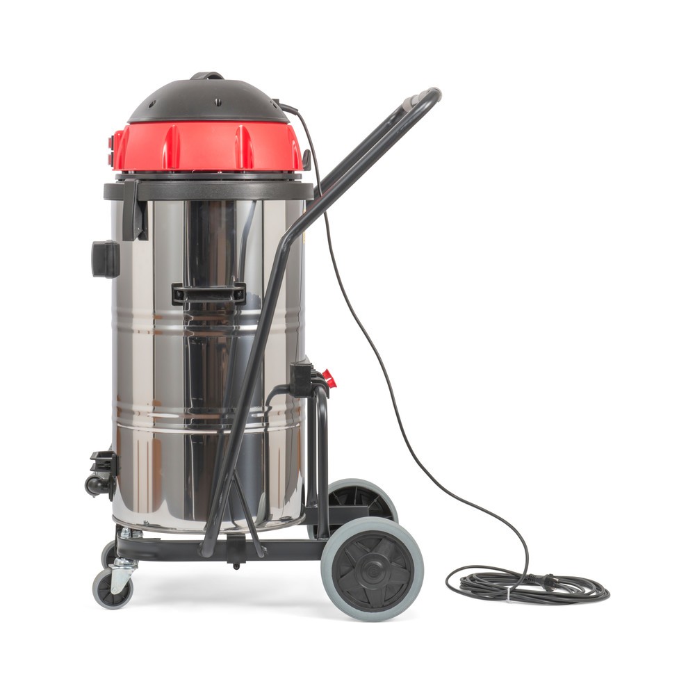 Produktabbildung Nr. 12: Aspirateur à copeaux Steinbock® INOX, châssis de transport basculant, 2 160 W, 73 l