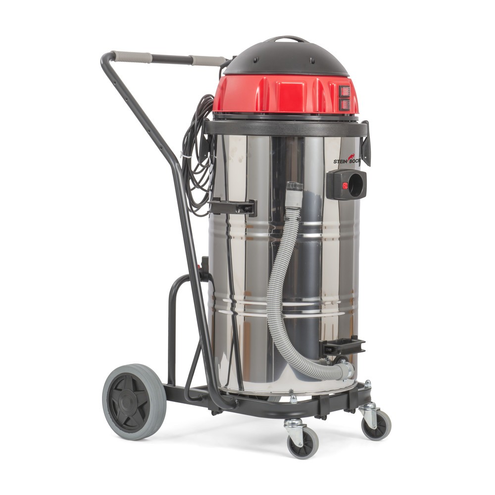Produktabbildung Nr. 15: Aspirateur à copeaux Steinbock® INOX, châssis de transport basculant, 2 160 W, 73 l