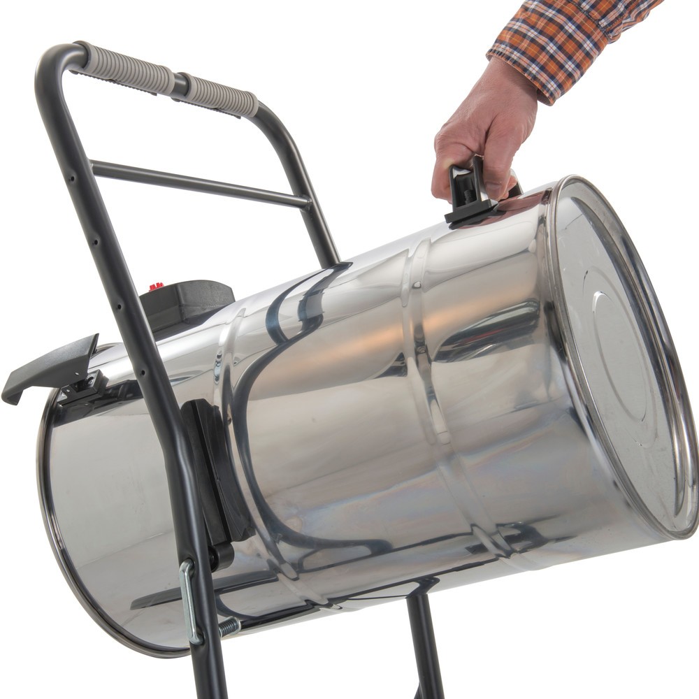 Produktabbildung Nr. 10: Aspirateur eau et poussière Steinbock® INOX, bâti de transport basculant, 1 400 W, 40 l