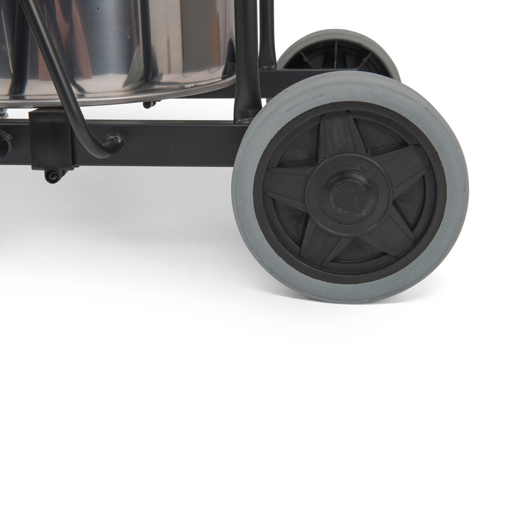 Produktabbildung Nr. 5: Aspirateur eau et poussière Steinbock® INOX, bâti de transport basculant, 1 400 W, 40 l