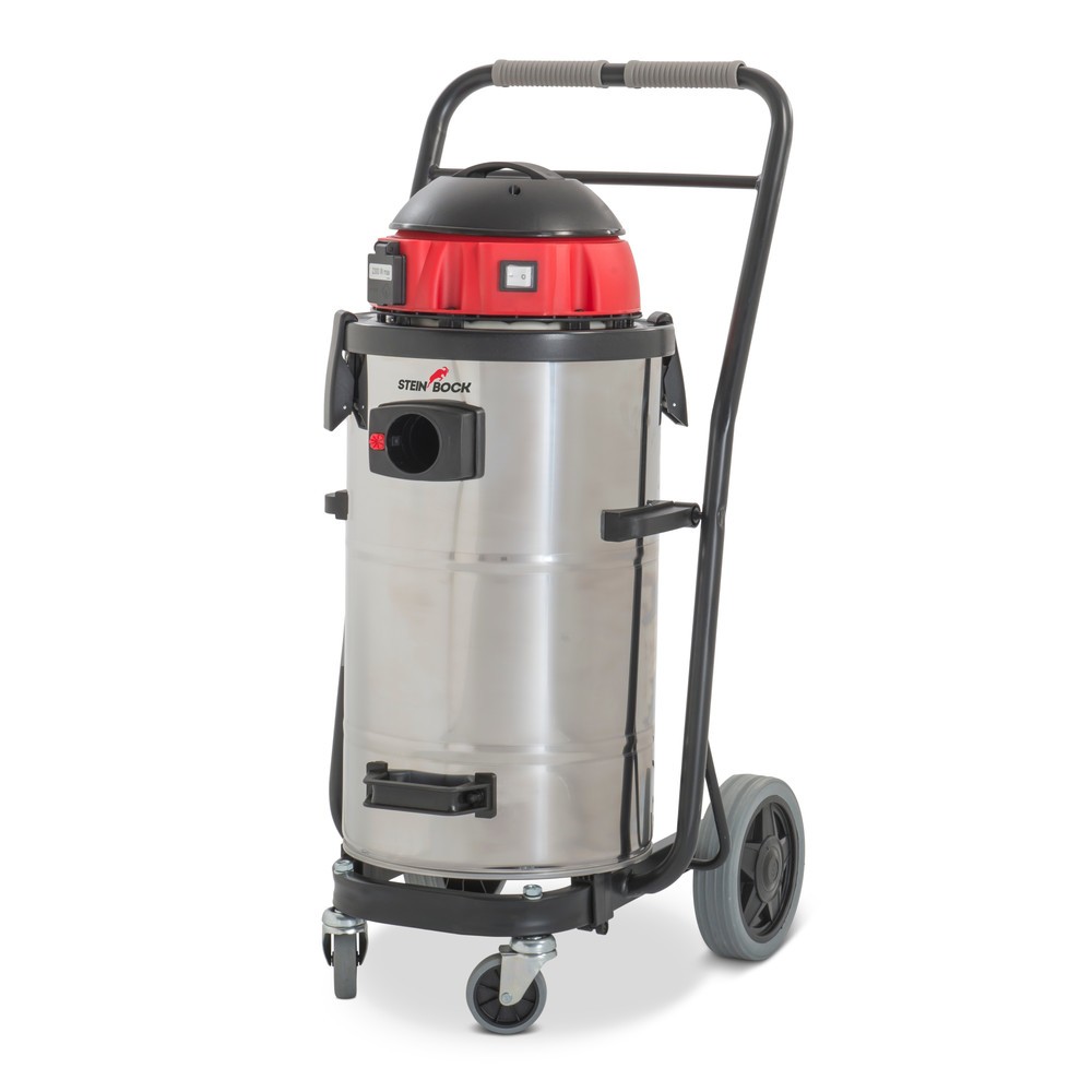 Illustration du produit: Aspirateur eau et poussière Steinbock® INOX, bâti de transport basculant, 1 400 W, 40 l