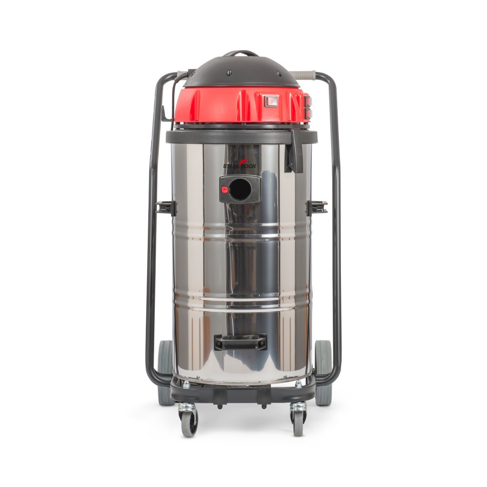 Illustration du produit: Aspirateur eau et poussière Steinbock® INOX, bâti de transport basculant, 3 240 W, 73 l
