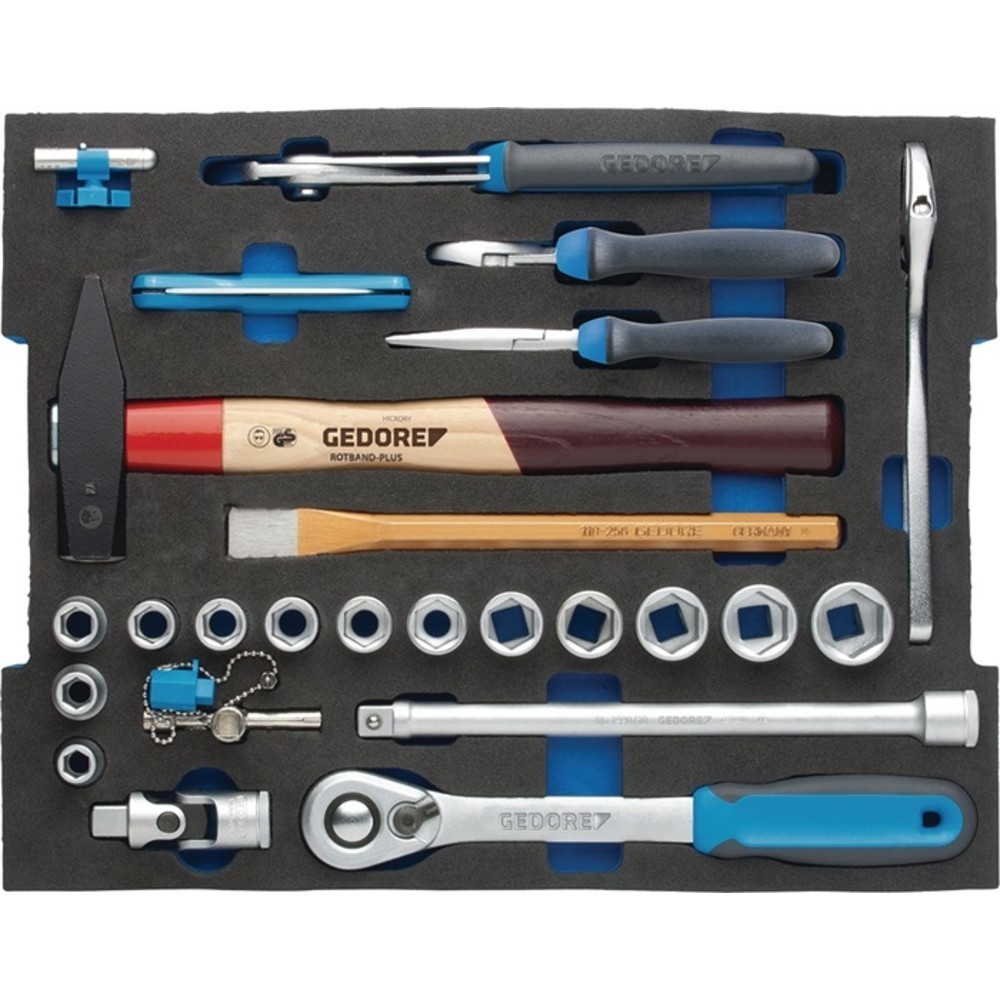 Produktabbildung Nr. 2: Assortiment d'outils 1100-01 58 pièces artisanat général L-BOXX GEDORE