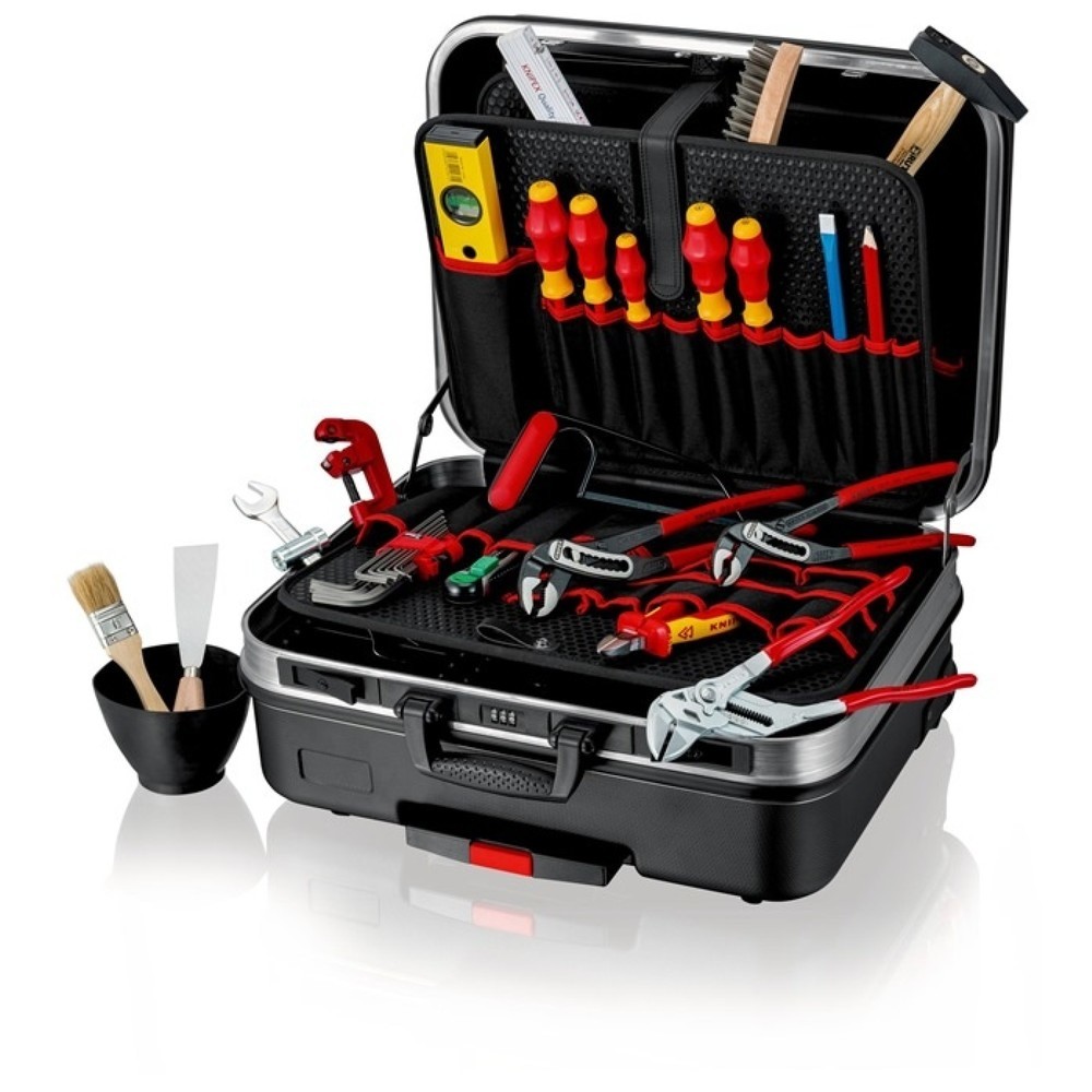 Illustration du produit: Assortiment d'outils BIG Basic Move sanitaire 31 pièces fourni avec coffret de t