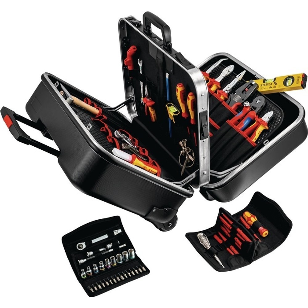 Illustration du produit: Assortiment d'outils Big Twin Move électrique 63 pièces dans mallette rigide ave